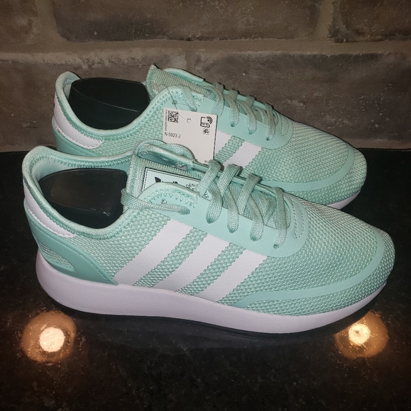Adidas N-5923 Womens size 7.5 - green shoes - Picture 4 of 8